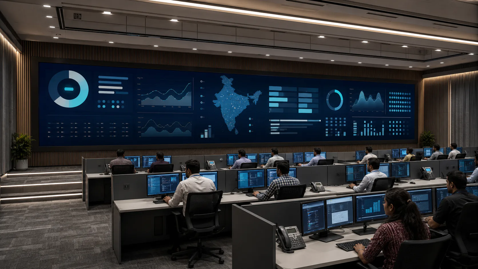 Representative deployment imagery for BFSI