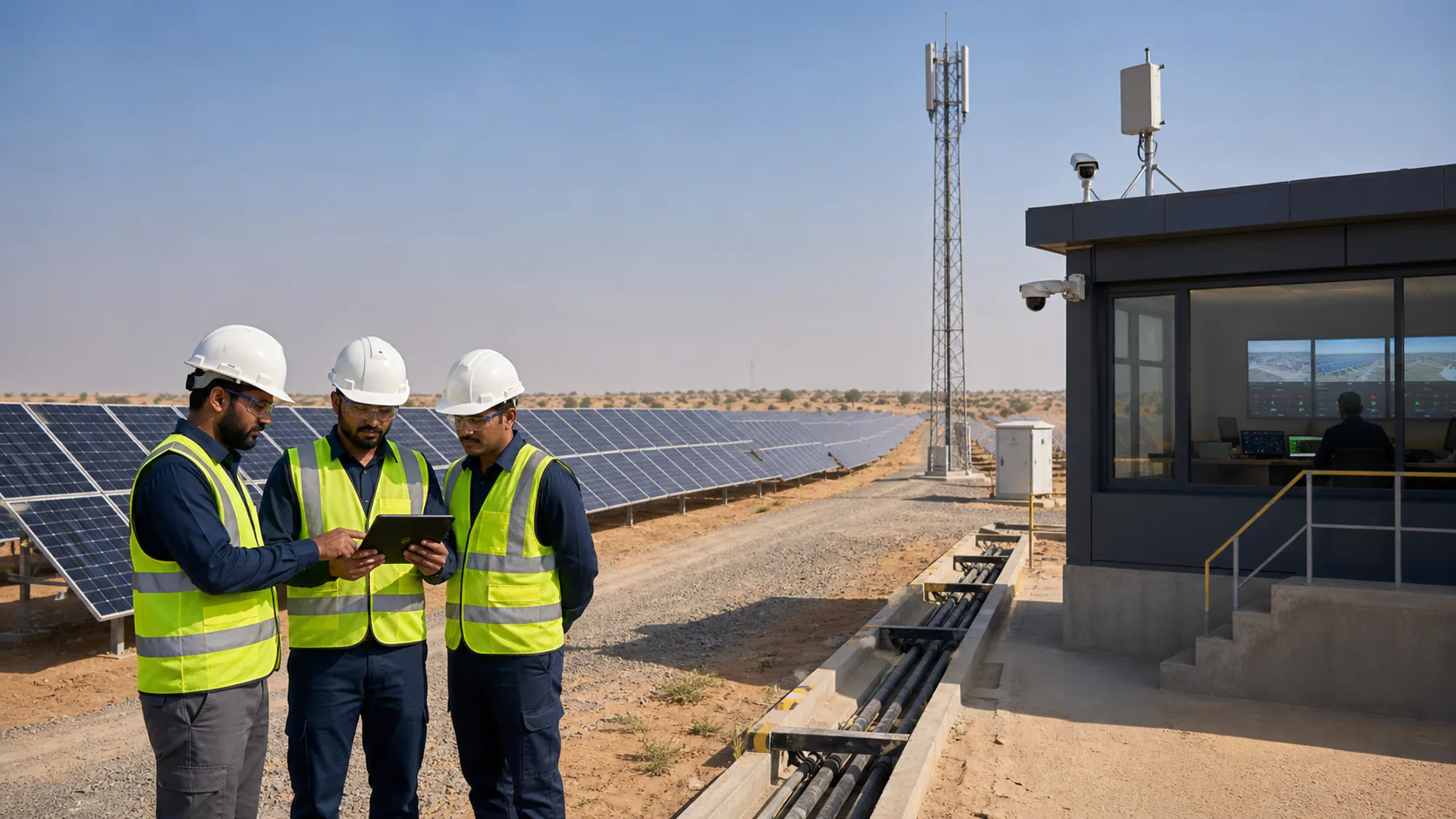 Representative deployment imagery for Oil & Gas, Mining and Energy